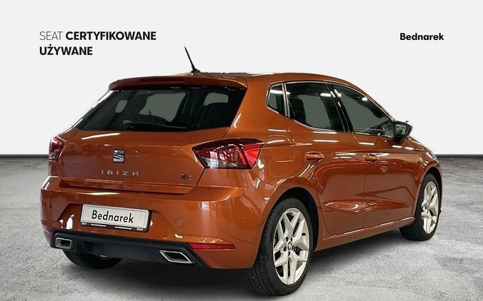 Seat Ibiza cena 67900 przebieg: 84600, rok produkcji 2018 z Olkusz małe 254